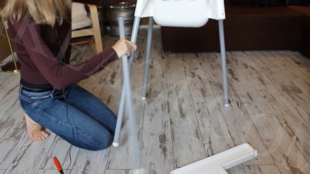 Распаковка и обзор IKEA ANTILOP (детский стульчик АНТИЛОП ) смотреть онлайн