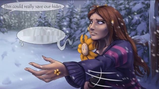 Flowerfell Part 2【 Undertale Comic Dub 】