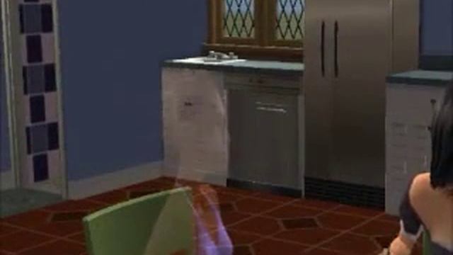 The Dinner Ghost - Sims 2 смотреть онлайн