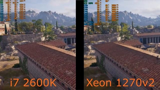 Cтарый атлет I7 2600k 4.8 Vs Xeon E3 1270v2 3.86 - 1155