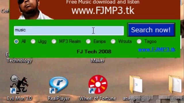 FJMP3 Search engine Soft [VB 2008](listen and download free unlimited music by me) смотреть онлайн