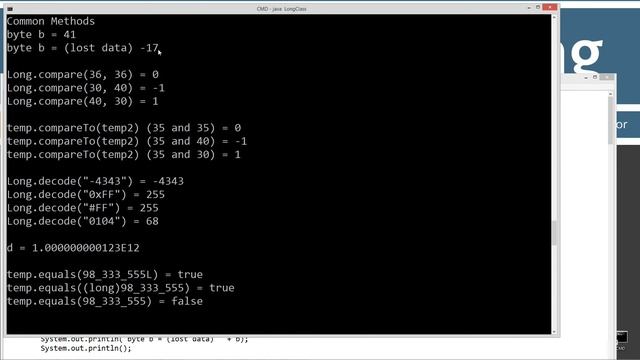 Learn Java Programming - Long Class Tutorial смотреть онлайн