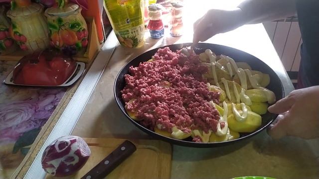Картошка по французски с фаршем!Проверенный рецепт. Моя семья, в восторге! смотреть онлайн