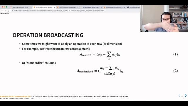 [Science of Science Summer School] Day 2 - Numpy, Pandas & Matplotlib смотреть онлайн