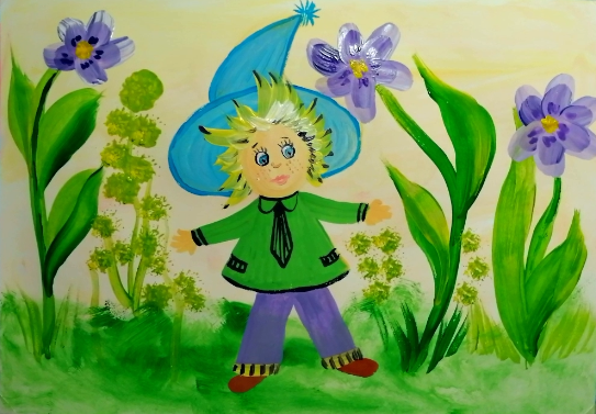 Как нарисовать Незнайку смотреть онлайн