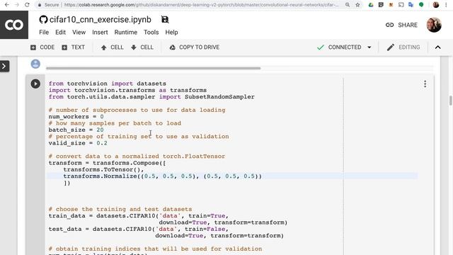 CNN Cifar10 #Pytorch #Udacity Challenge Exercise Part1 #PytorchUdacityScholar смотреть онлайн