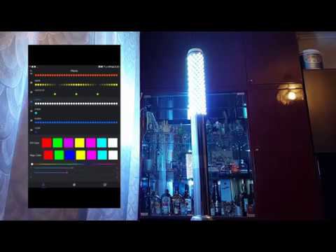 WiFi контроллер SP108E, адресная лента WS2811и программа LED Shop . смотреть онлайн