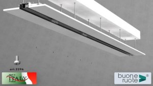 Buone Ruote. Раздвижная межкомнатная дверь с доводчиком.