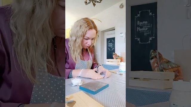 Работа с фототранфером. Мастер Оксана город Екатеринбург. смотреть онлайн