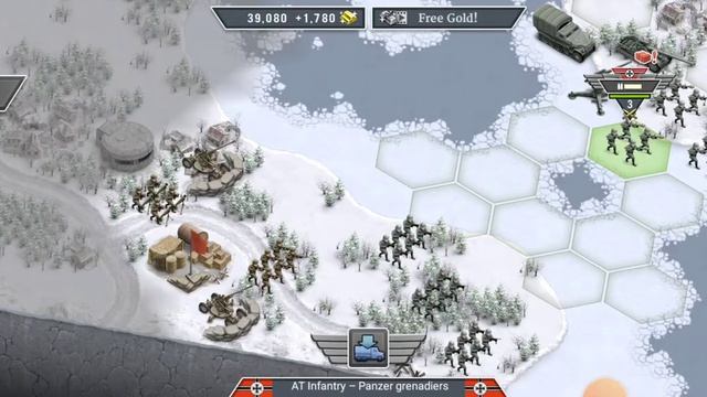 1941 Frozen front Game Play - Task force "Adlerauge" Mission Across the Iceshelf Part-1. смотреть онлайн