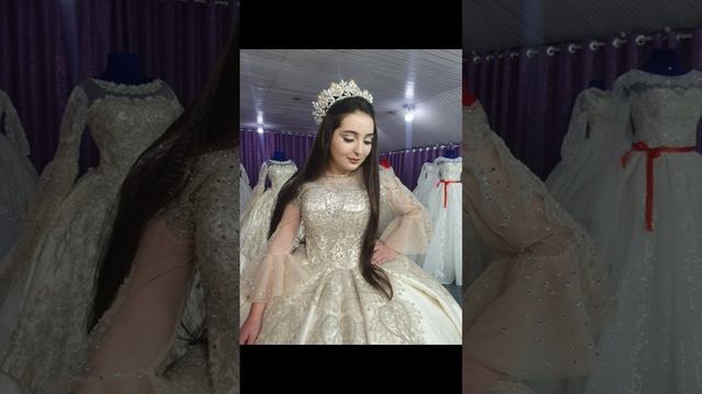 Новое свадебное платье на прокат. 1000с. вотсап +992 987343470 смотреть онлайн