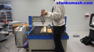 запуск фрезерного станка по дереву с ЧПУ, урок 3.