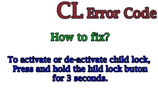 CL error code, cl error code, LG washing machine error code, LG washing machine CL error code. смотреть онлайн