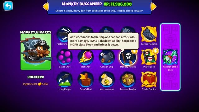 CHIMPS With ONLY BUCCANEER!!! BTD6 смотреть онлайн