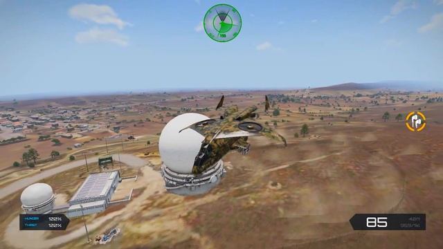 Arma3 редактор - Тест быстрой посадки самолёта Y-32 Xi`AN