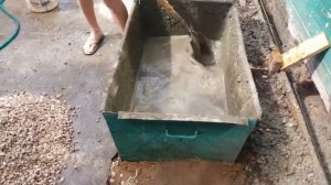 Как правильно замесить раствор для фундамента. Простая видео инструкция.