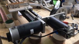 Станок для намотки стеклопластика.