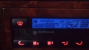 Самодиагностика климат контроля Volkswagen passat b5+
