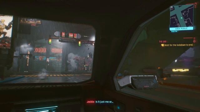 Google Stadia CyberPunk 2077 City and Action Scene смотреть онлайн