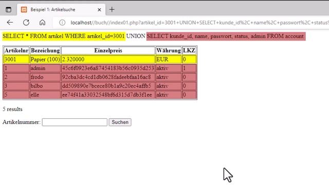 SQL Injection Teil 1: Ein paar Beispielangriffe смотреть онлайн