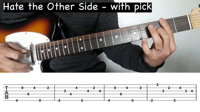 Hate the Other Side by Juice WRLD - How to play on guitar (Free TAB) [guitar lesson] смотреть онлайн