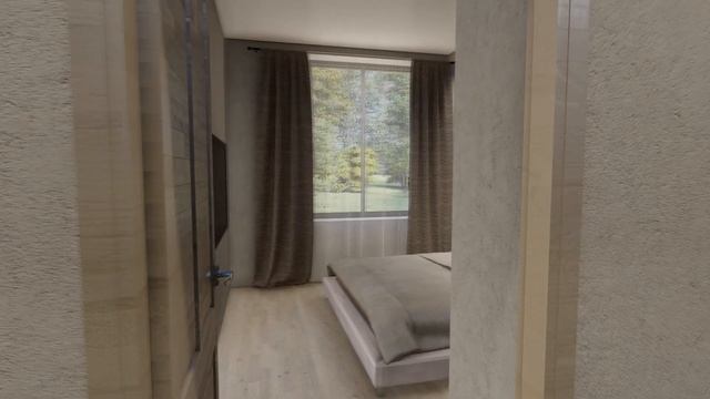 Флэтхаус.100 кв.м. Flat House. Планировка. Дизайн. Виртуальная прогулка по дому смотреть онлайн