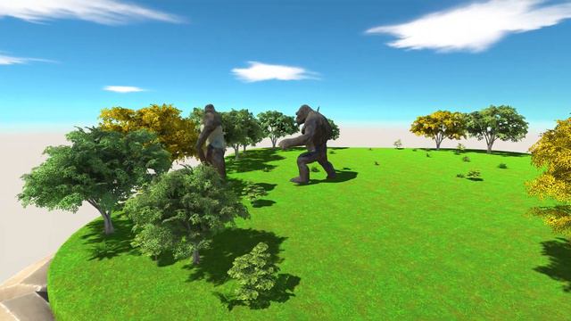King Kong vs Titan Beast - Animal Revolt Battle Simulator смотреть онлайн