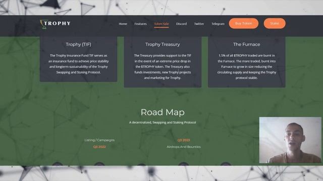 Trophy // A simple DEX App Platform For Swapping, Staking and Earning смотреть онлайн