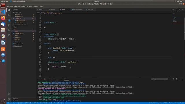 Ep 8 Starting out Abstract Syntax Tree смотреть онлайн