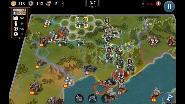 Battle of Toulon. Кампания Франции - #1. European war 6 смотреть онлайн