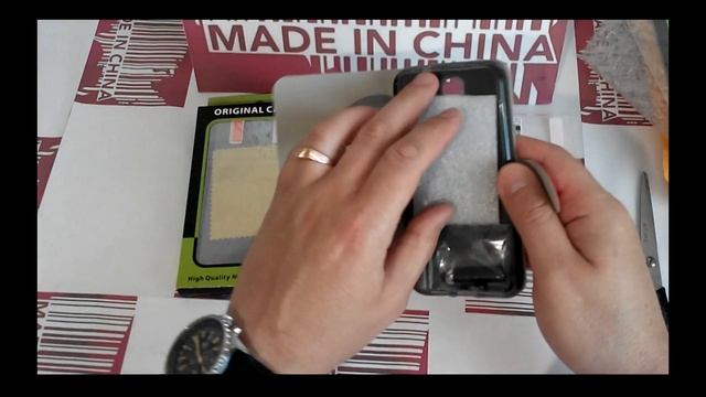 Посылка из Китая.Защитные чехлы-книжки для HomTom HT3 смотреть онлайн