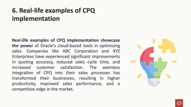 Oracle's Configure, Price, Quote (CPQ) смотреть онлайн