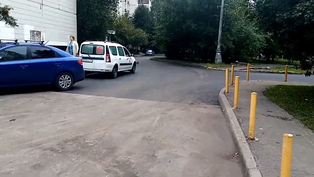 Г Зеленоград район Крюково, ремонт асфальта во дворе смотреть онлайн