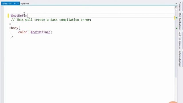 02 08 Sass Compilation Errors and DebugWarning Messages смотреть онлайн