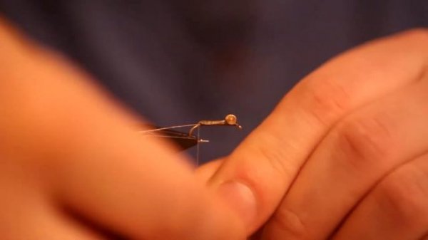 Мушка-пиявка Simple mini-leech (jig variation)