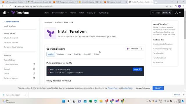 How to install terraform in Amazon Linux смотреть онлайн