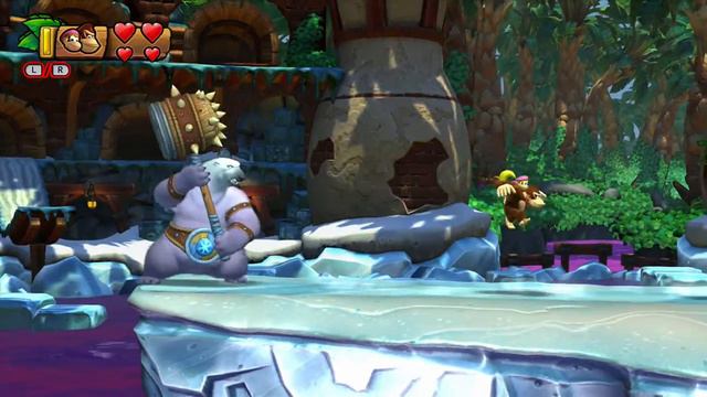 Donkey Kong Country: Tropical Freeze Boss 5 - Bashmaster смотреть онлайн