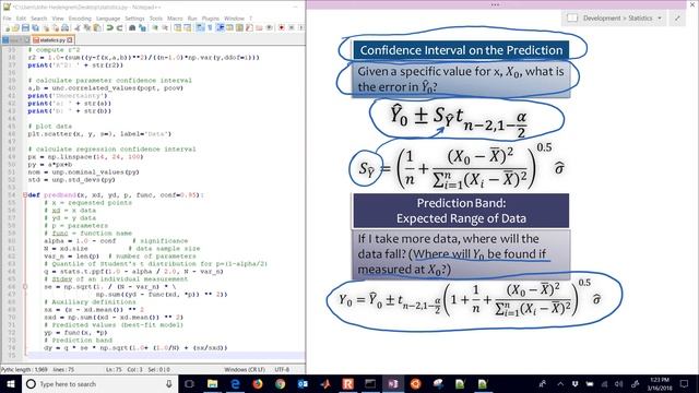 Regression Statistics in Python смотреть онлайн