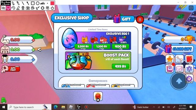 FUTURE CODES!! | *NEW* ROBLOX MUSCLE EVOLUTION CODES 2023! (UPD 1) смотреть онлайн