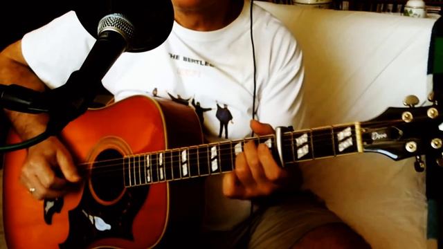 Yesterday ~ The Beatles - Macca ~ Cover w/ Epiphone Dove Pro VB & BT смотреть онлайн