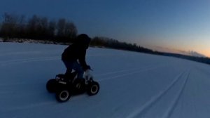 Ремонт центробежного сцепления детского квадроцикла