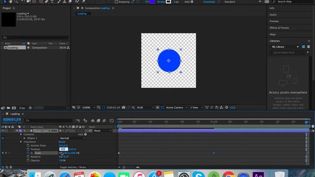 Create an Animation in After Effects and render it using BodyMovin смотреть онлайн
