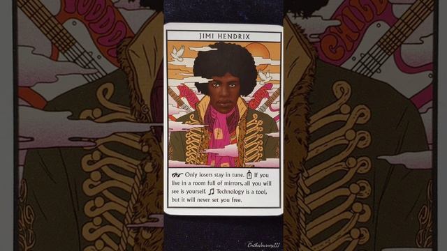 Jimi Hendrix ? Music Oracle card meaning смотреть онлайн