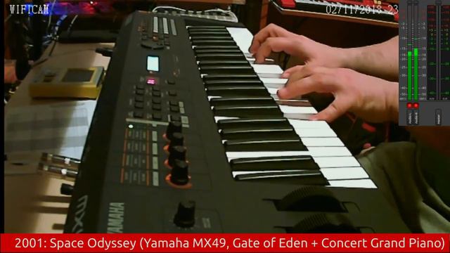 2001 Space Odyssey (Yamaha MX49, Gate of Eden + Concert Grand Piano) смотреть онлайн