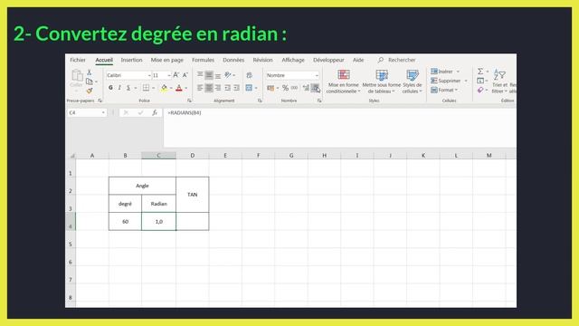 Comment utiliser tan sur Excel смотреть онлайн