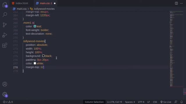 How To Create a Responsive Movie Website Using HTML CSS only | Create a Movie Website part 4 | смотреть онлайн