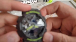 Настройка времени Casio G-Shock GA-110 (GA-100) Setting the time