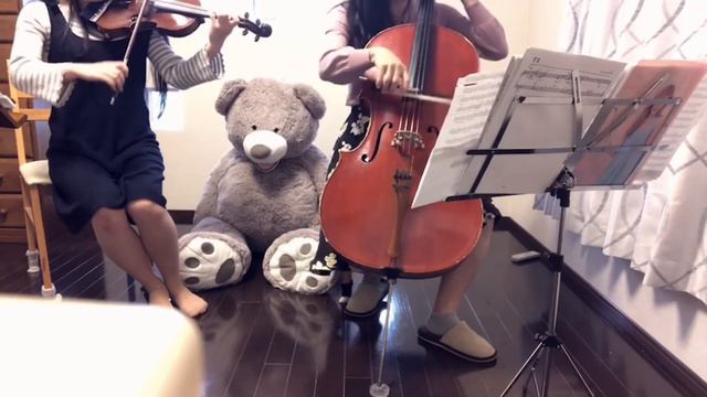 夜に駆ける(Racing Into The Night)/YOASOBI(Violon/Cello Cover)