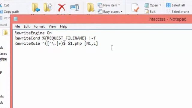 Remove ".php" extension from URL through .htaccess (test from localhost) смотреть онлайн