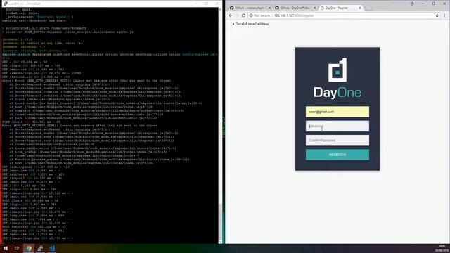 Nodejs user authentication web application with sql db смотреть онлайн
